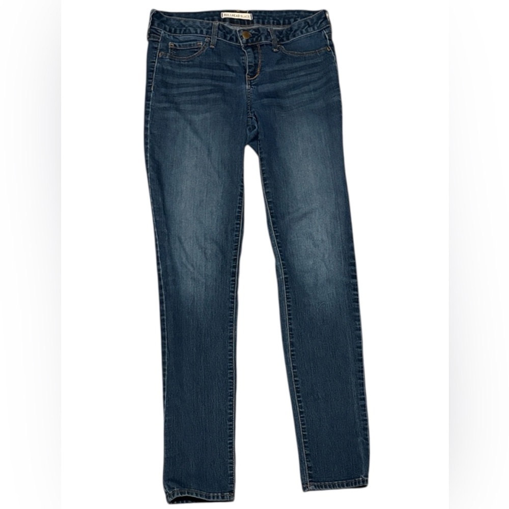 Bullhead Dark Blue Skinny Jeans
